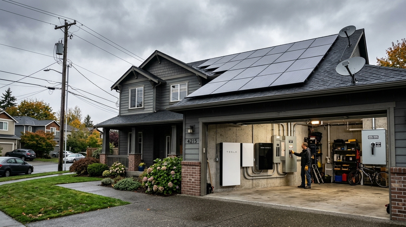 Grid-Tied Solar with Battery Backup: What You Need to Know