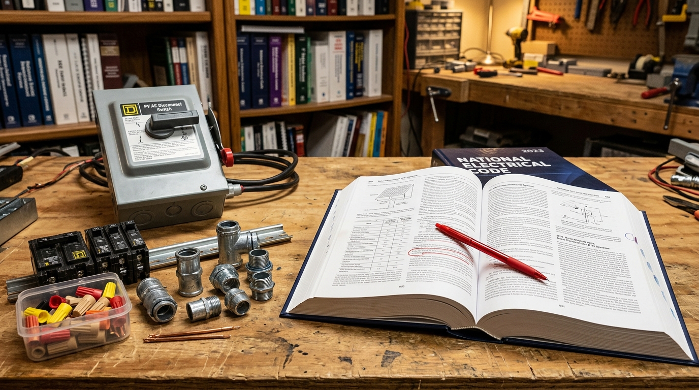 NEC Code Requirements for Residential Solar: A DIY Reference